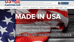 USFlagstore Homepage - BigCommerce Expert