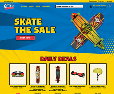 skateamerica.com skateamerica - bigcommerce expert