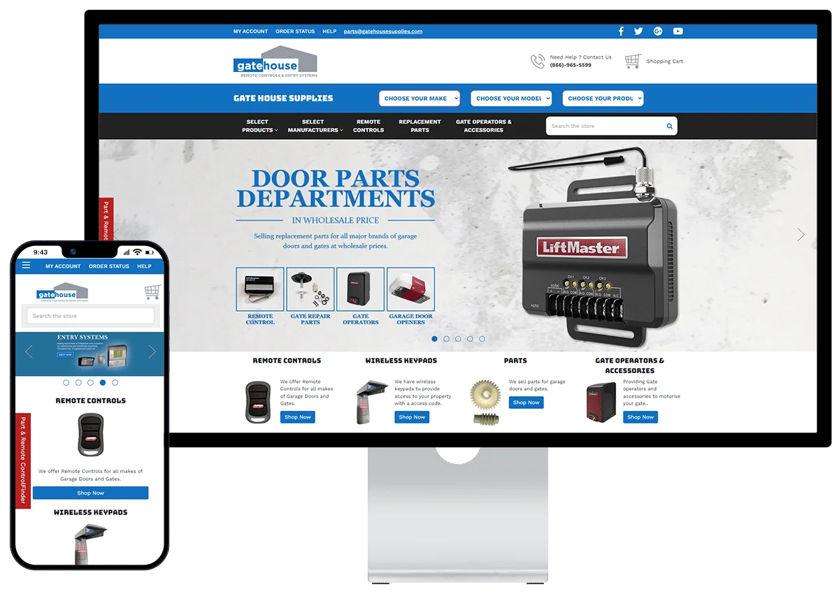 Consumer Electronics Website Development Services