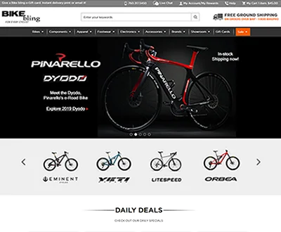 BikeBling.com - volusion expert