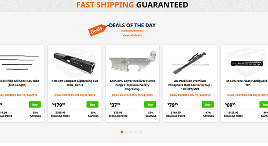 Deal of the Day Carusel