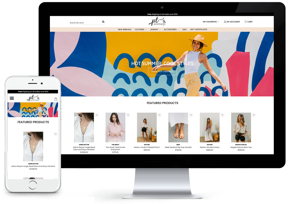 Penelopetboutique.com BigCommerce Migration