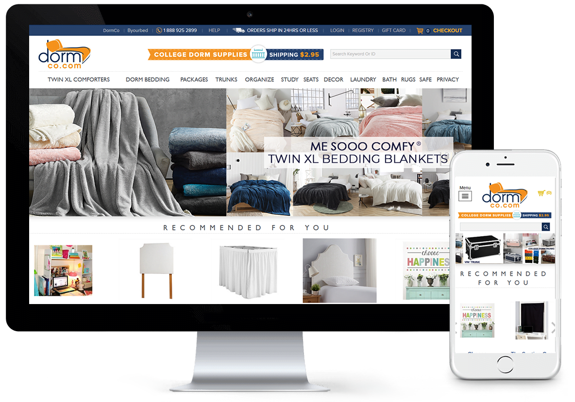 Dormco.com - Volusion Web Design and Development