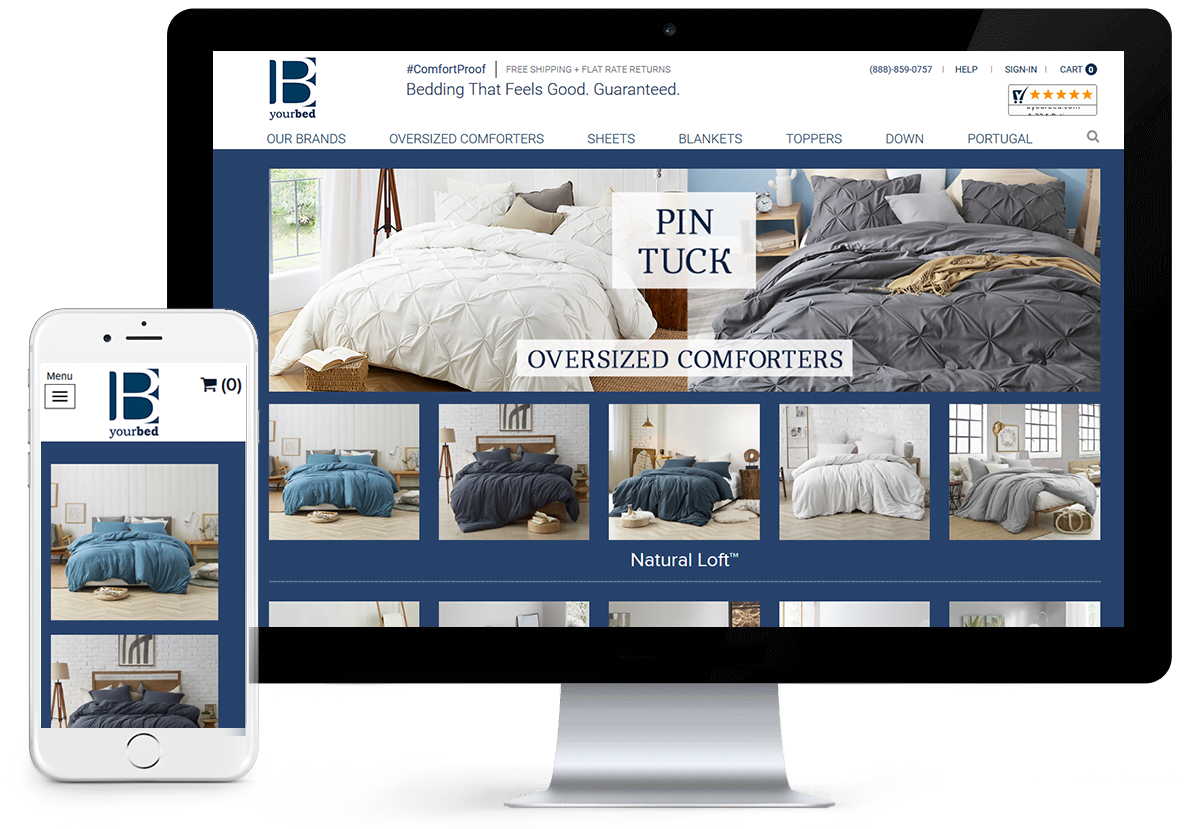 byourbed.com - Volusion Design and Development