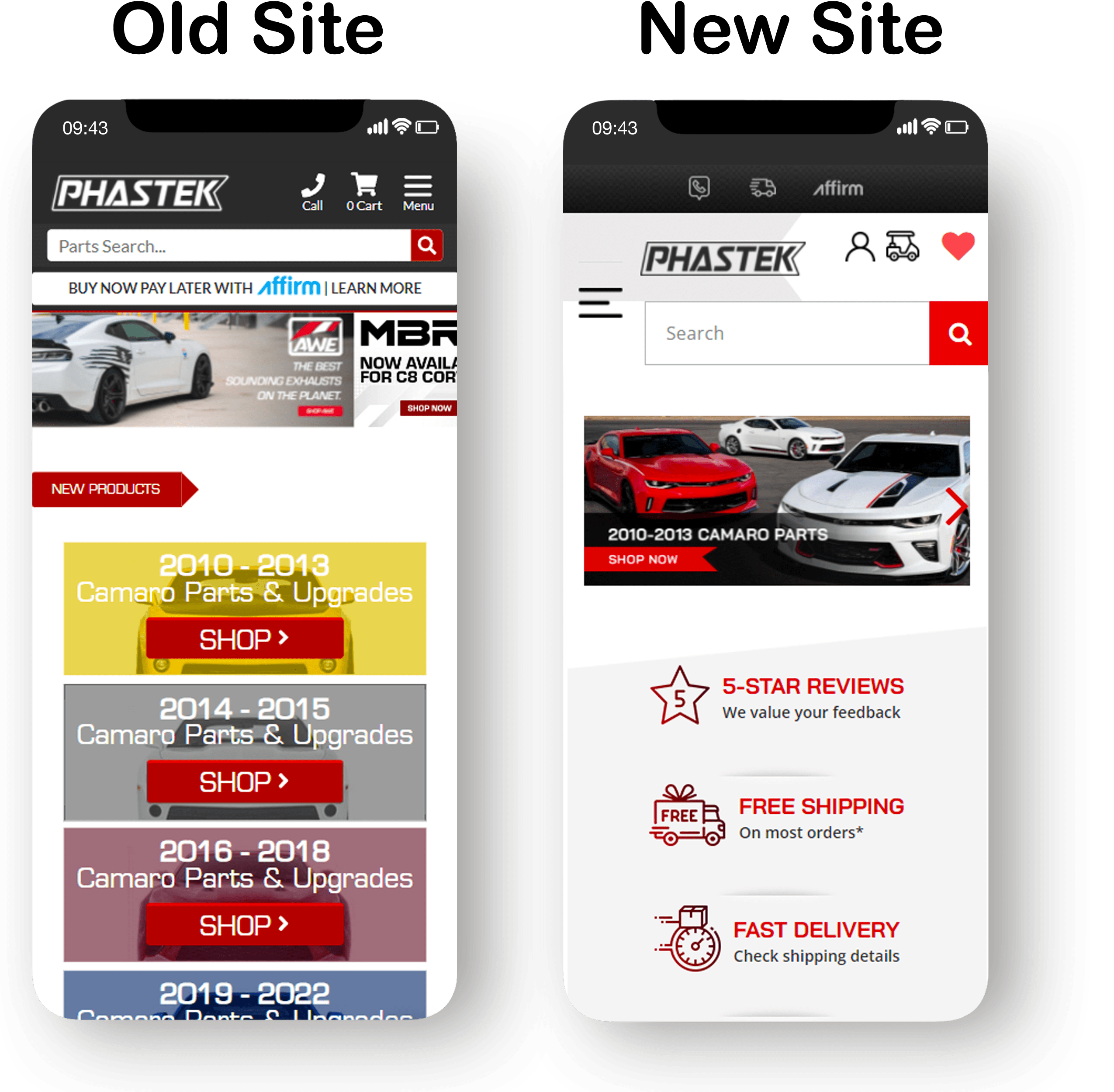 Phastek Performance - BigCommerce Design and Development