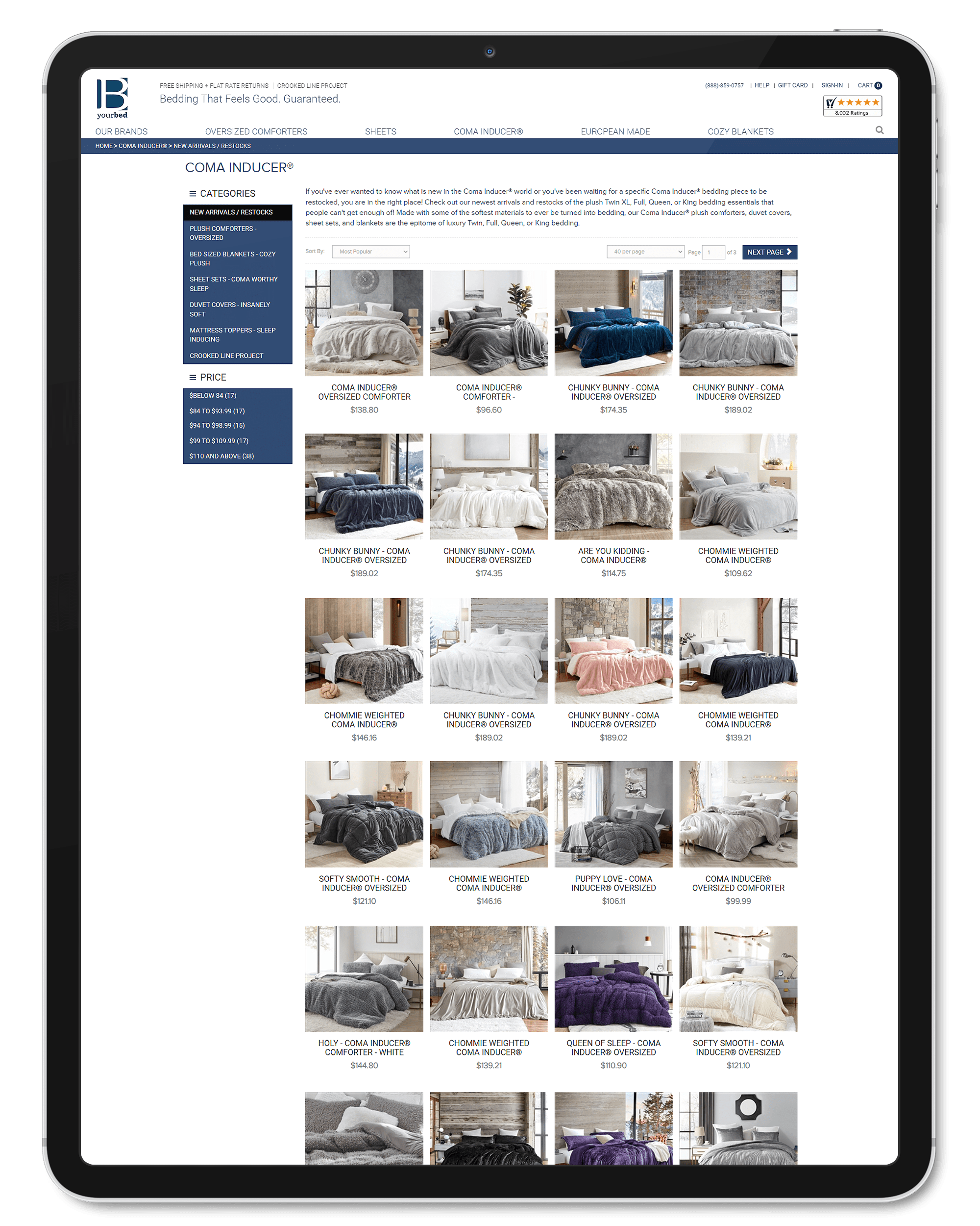 ByourBed - BigCommerce Design and Development