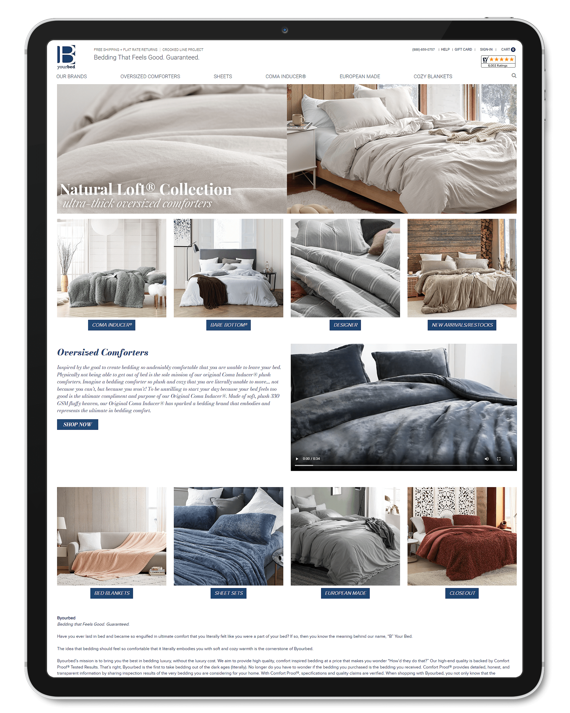 ByourBed - BigCommerce Design and Development