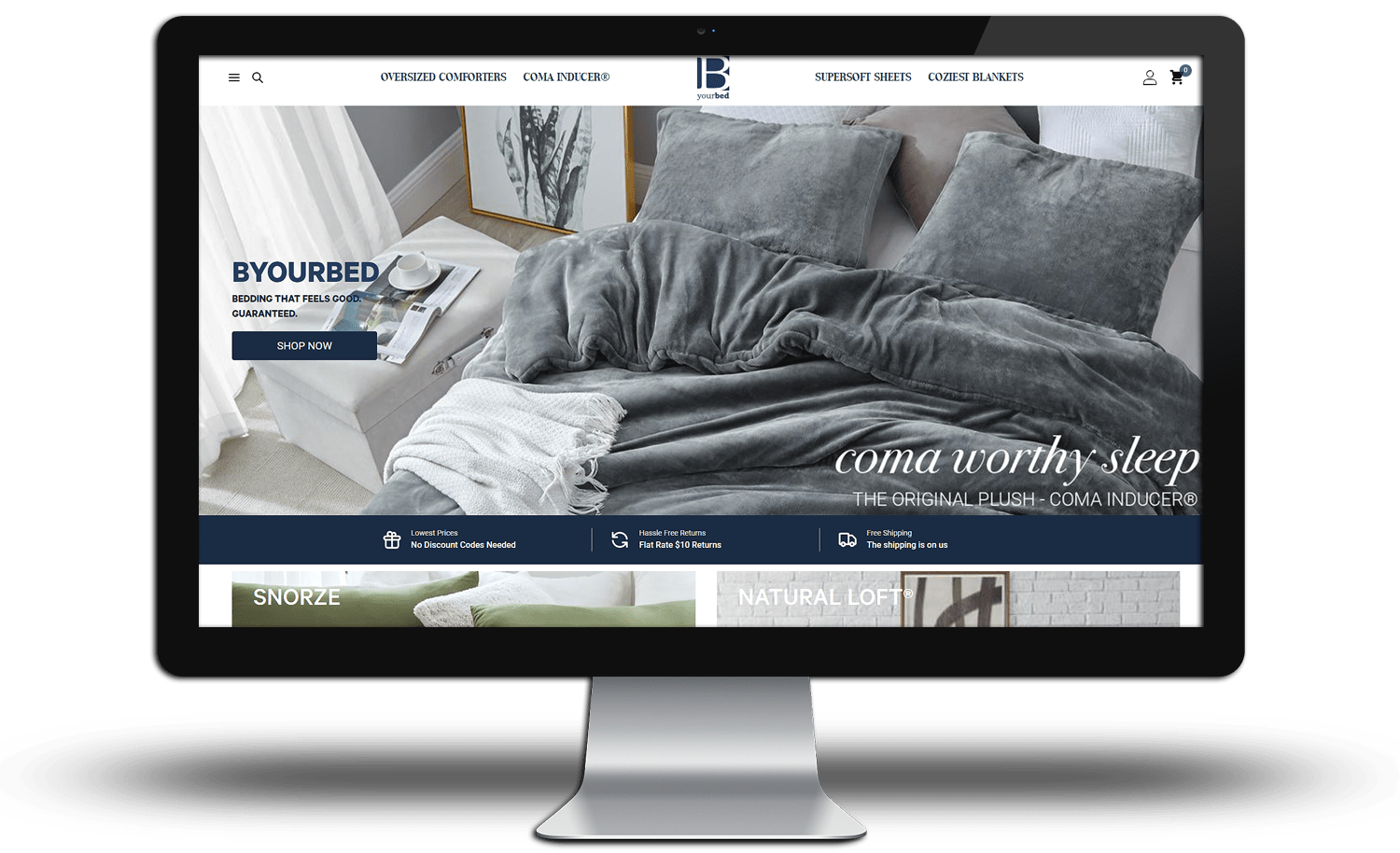 GlowbackLED - BigCommerce Design