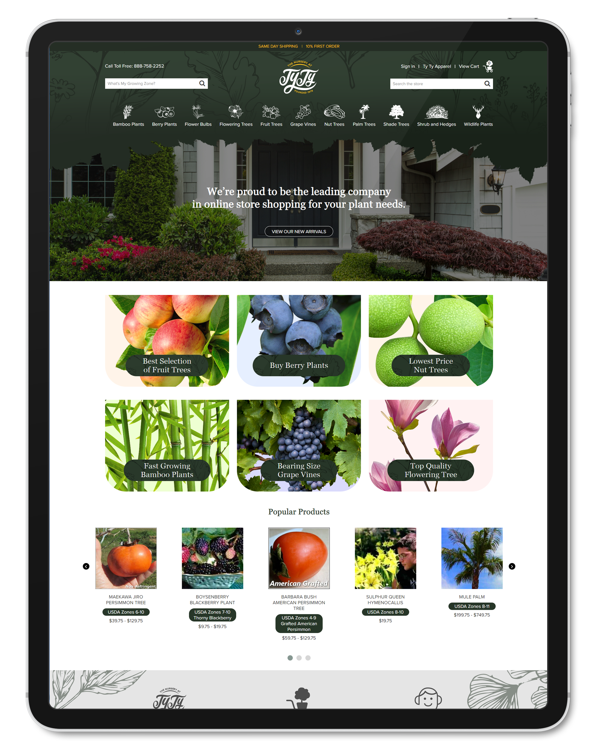 TyTy Nursery - Volusion Design and Development
