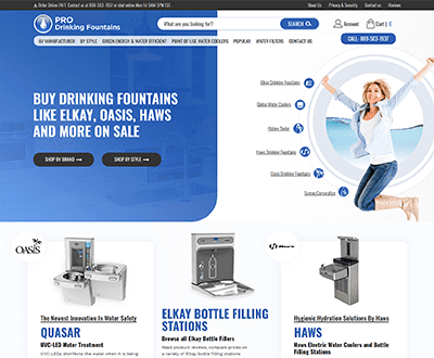 ProDrinkingFountains.com - BigCommerce expert