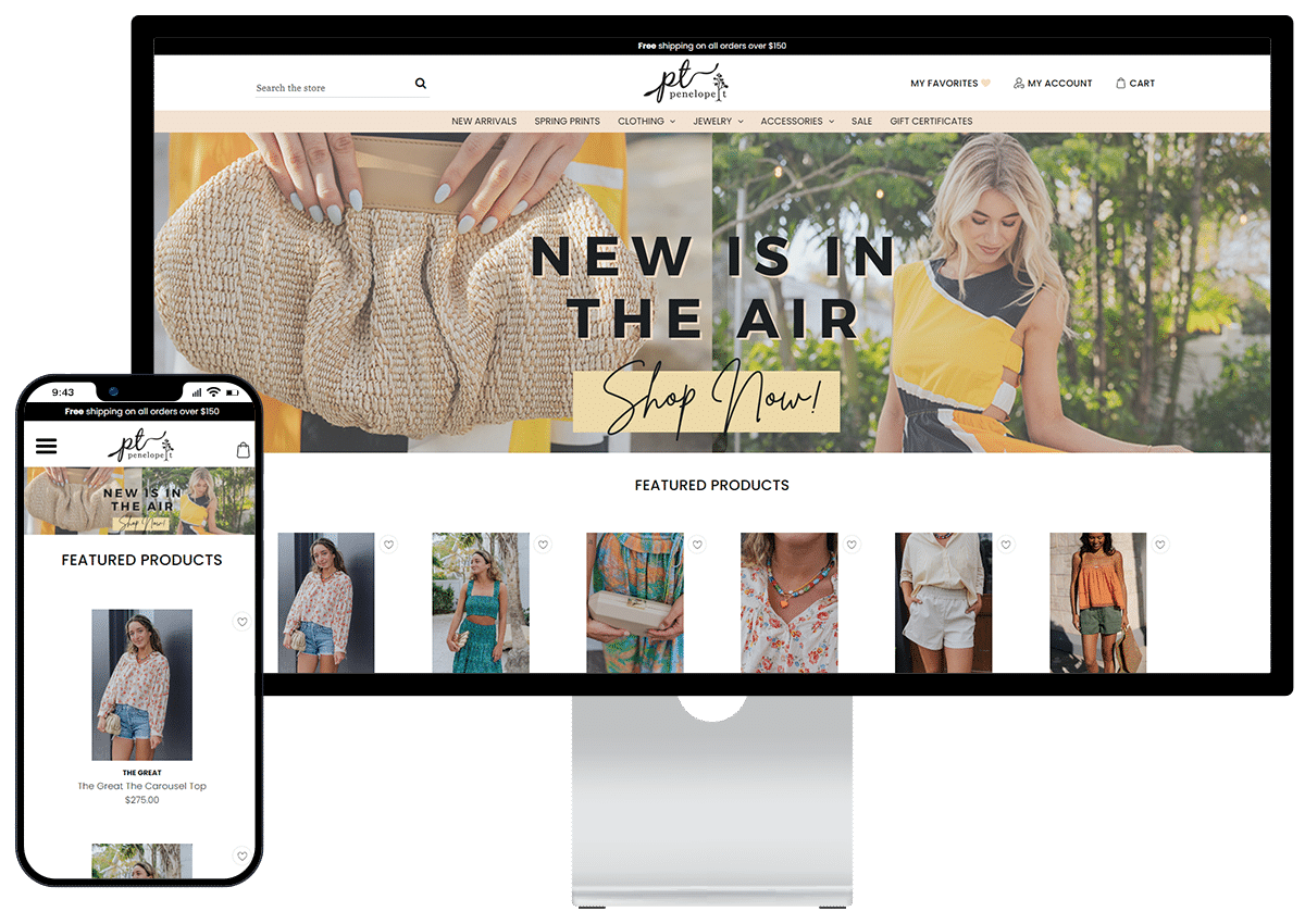 Penelopetboutique.com BigCommerce Migration