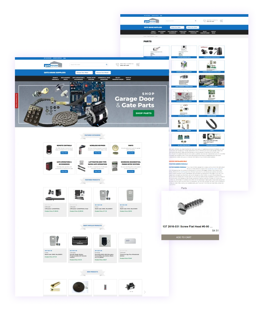 GateHouseSupplies concept