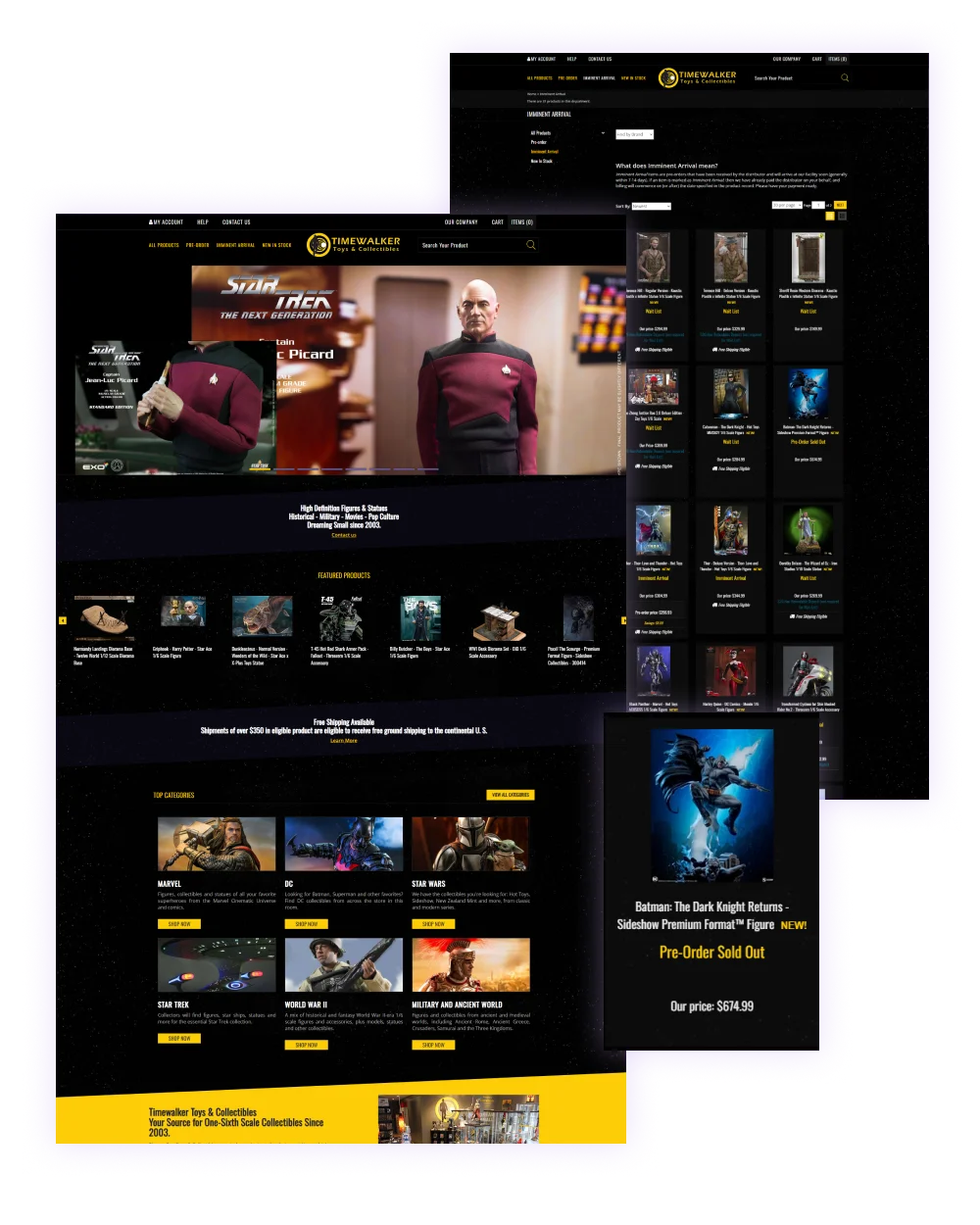 Timewalkertoys.com concept